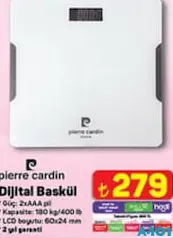 Pierre Cardin Dijital Baskül