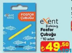 Exent Fishing Fosfor Çubuğu 10 Adet