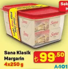 Sana Klasik Margarin 4x250 g