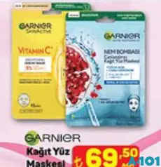 Garnier Kağıt Yüz Maskesi