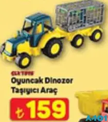 Çlk Toys Oyuncak Dinozor Taşıyıcı Araç