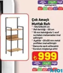 Çok Amaçlı Mutfak Rafı