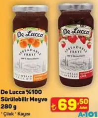 De Lucca %100 Sürülebilir Meyve 280 g