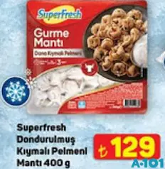 Superfresh Dondurulmuş Kıymalı Pelmeni Mantı 400 g