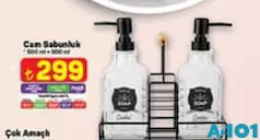 Cam Sabunluk 500 ml+500 ml