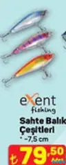 Exent Fishing Sahte Balık Çeşitleri 7,5 cm