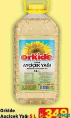 Orkide Ayçiçek Yağı 5 L