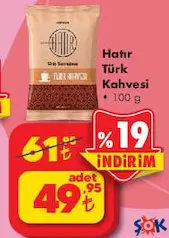 Hatır Türk Kahvesi 100 g