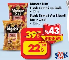 Master Nut Mısır Cipsi