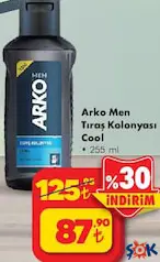 Arko Men Tıraş Kolonyası Cool 255 ml