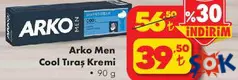 Arko Men Cool Tıraş Kremi 90 g