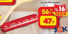 Lezita Piliç Salam 800 g