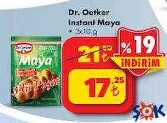 Dr. Oetker Instant Maya 3x10 g