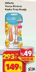 Gillette Venus Riviera Kadın Tıraş Bıçağı