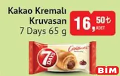 7 Days Kakao Kremalı Kruvasan 65 g