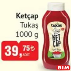 Tukaş Ketçap 1000 g