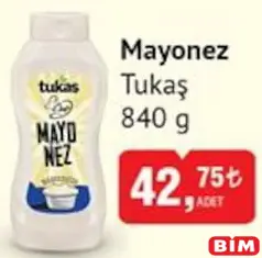 Tukaş Mayonez 840 g