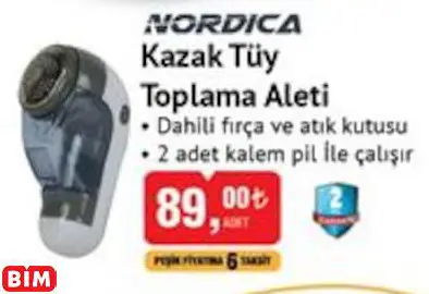 Nordica Kazak Tüy Toplama Aleti