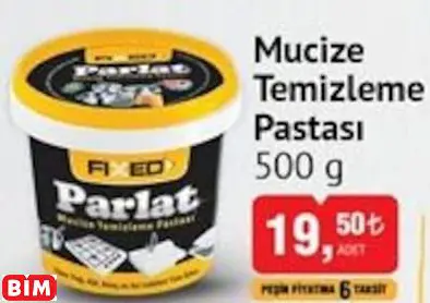 Sgs Mucize Temizleme Pastası