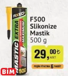 SGS F500  Slikonize  Mastik