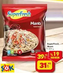 Superfresh Mantı 400 G