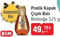 Binboğa Pratik Kapak Çiçek Balı