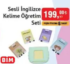 Sesli İngilizce Kelime Öğretim Seti