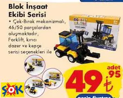 Blok İnşaat Ekibi Serisi Oyuncak