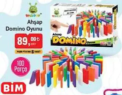 Woodoy Ahşap Domino Oyunu