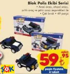 Blok Polis Ekibi Serisi Oyuncak