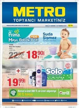 01 30 Nisan Metro Gross Market Indirimli Urunler Katalogu Metro Toptanci Market Metro Toptan Youtube